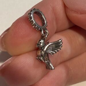 Pandora Silver Bird Dangle Charm